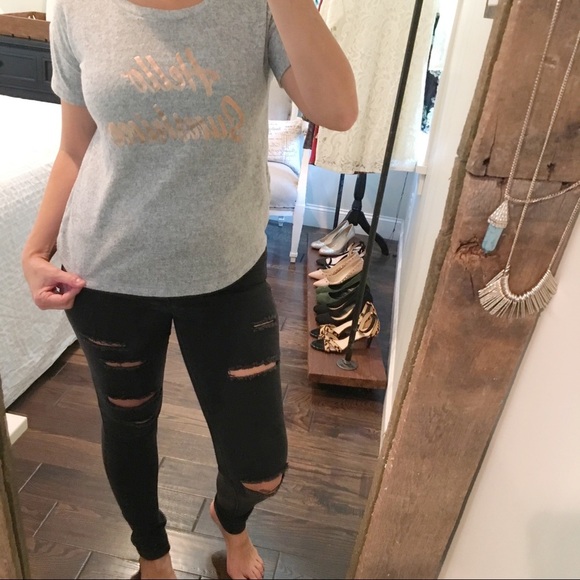 Be yourself sleepwear medium graphic T-shirt - Picture 1 of 3